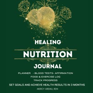 Healing Nutrition Journal: 3-Month Women's Health Planner (A5, Ruled, Paperback)