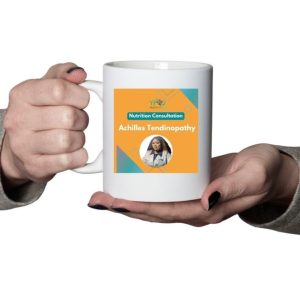 Achilles Tendinopathy Customized mugs | Made By YourFide Dietitian Nutritionist