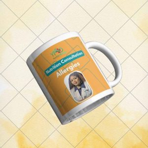 Allergies Nutrition Customized Mug | Made By YourFide Dietitian Nutritionist